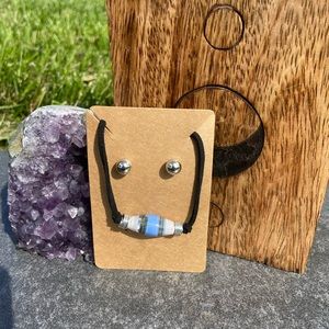 Handmade Recycled Necklace Set